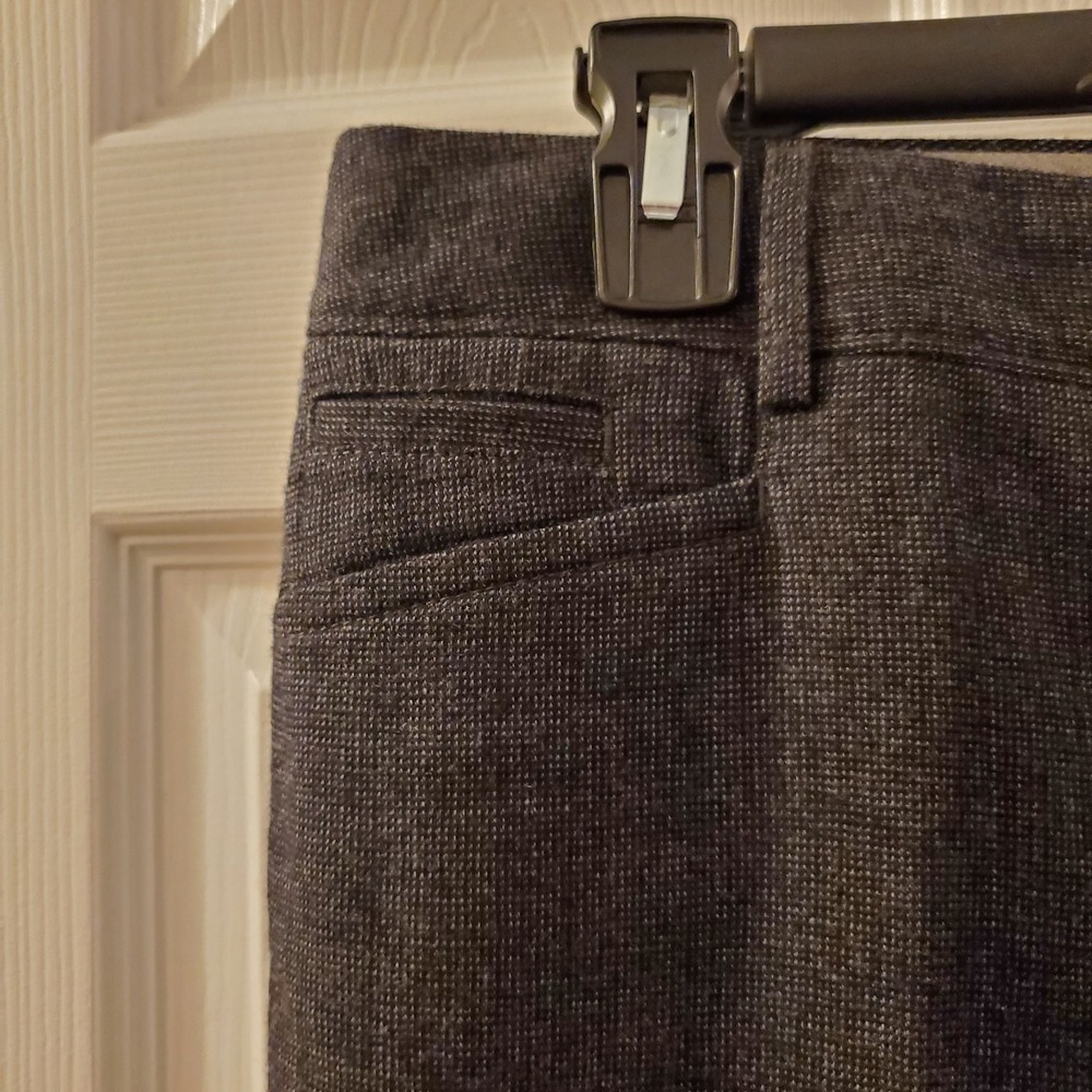 Banana Republic slacks sz 8 short The Logan Fit Stretch‎ Wool Office Work Career - Picture 2 of 12